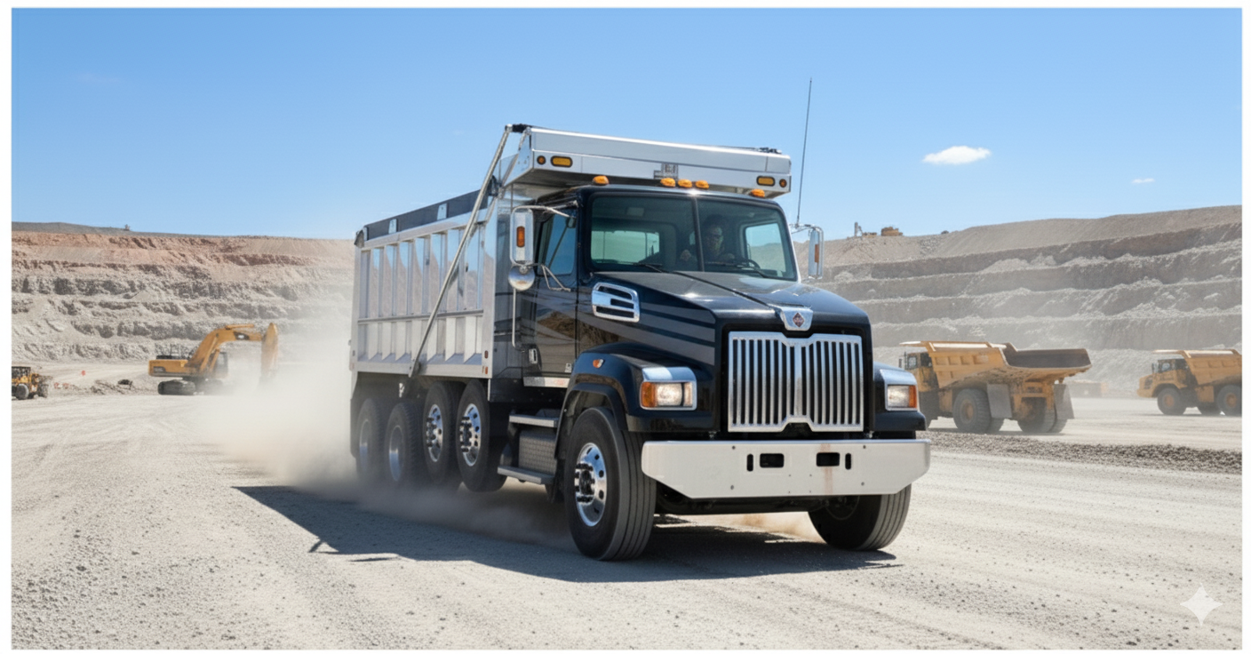 dump truck parking near me